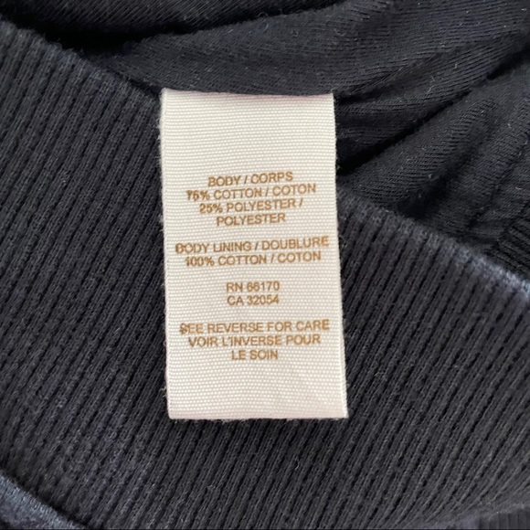 Free People Black Button Up Sweatshirt Jacket - Picture 6 of 7